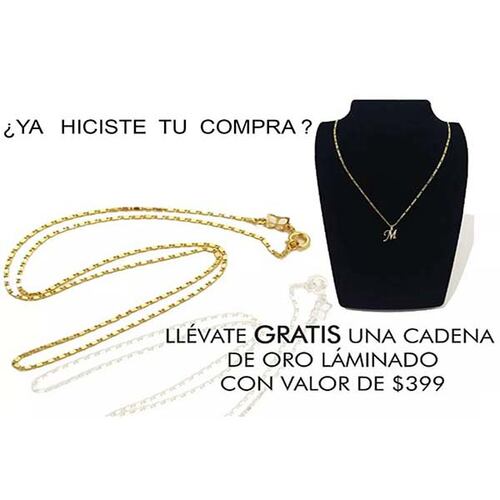 Dije Inicial Letra K Oro 10 K + Obsequio + Envio.