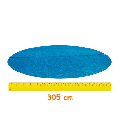 Cubierta Cobertor Solar Para Alberca Piscina Redonda Azul De Burbuja 3.05 M Bestway.