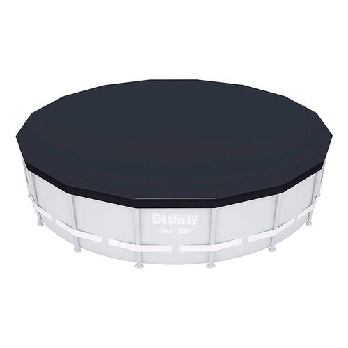 Cubierta Cobertor Para Piscina Alberca Circular 4.88 M Negro