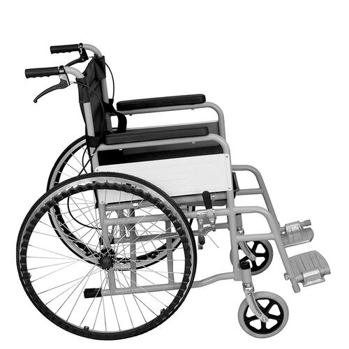 Silla de Ruedas De Lujo Plegable Comodo de Baño Incluido