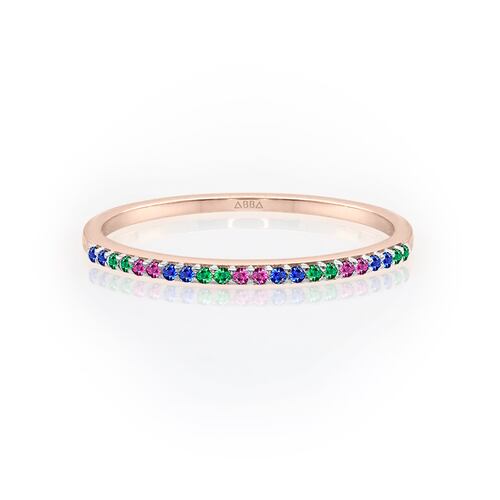 CHURUMBELA ULTRA DELGADA 1 MM 3 COLORES ORO 10K ABBA JOYAS
