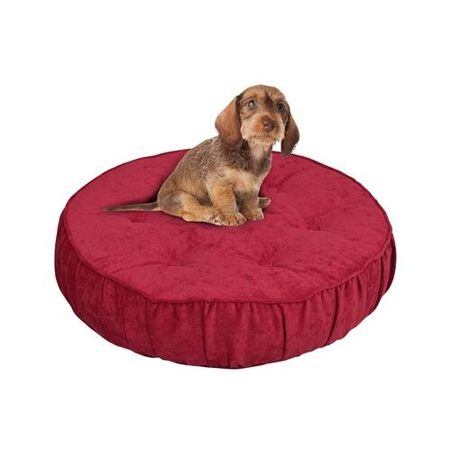 PUFF PET PARA MASCOTA COLOR ROJO - ENTREGA ÚNICAMENTE EN CDMX, QUERÉTARO, PACHUCA, TOLUCA Y SUS ÁREAS METROPOLITANAS 
