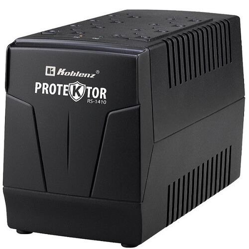 Regulador Koblenz RS-1410, 700W, 1410VA, Salida 108-132V, 8 Contactos