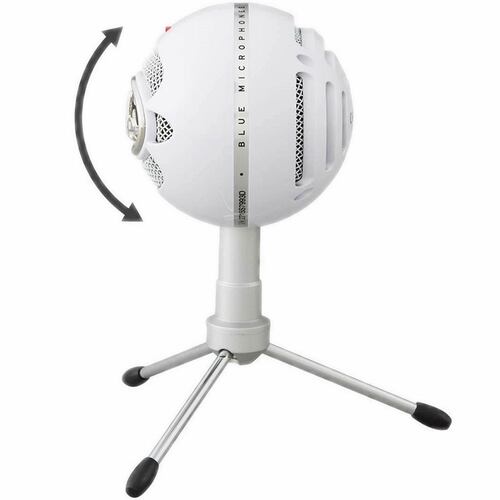 Microfono Profesional Blue Snowball iCE Blanco USB 988-000070