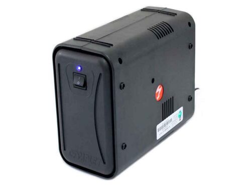 No-Break Complet MT505, 500VA (250W) con regulador y supresor de picos, 8 contactos Nema 5-15R. Color Negro