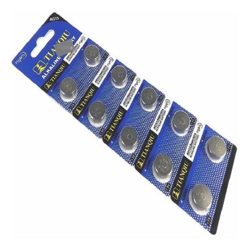 Blister de 10 Pilas Baterías Ag13 Lr44 357a Cpu Relojes 1.55v  - Tianqiu