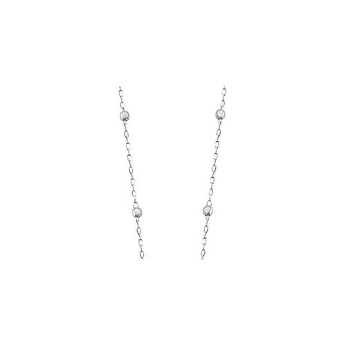 Gargantilla con Diseño de Bolitas 4mm de 45cm en Plata .925 