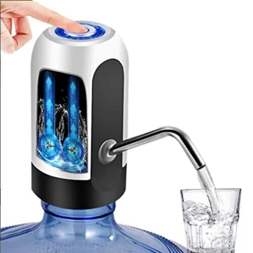 Dispensador de agua automático garrafón recargable / bomba de agua portátil eléctrica inalámbrica.