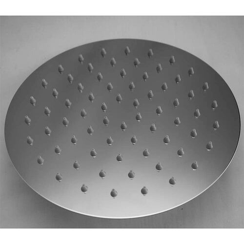 Regadera Redonda de 8" con Tubo de 40 cm en Acero Inoxidable (Empaque de tubo 5/50).