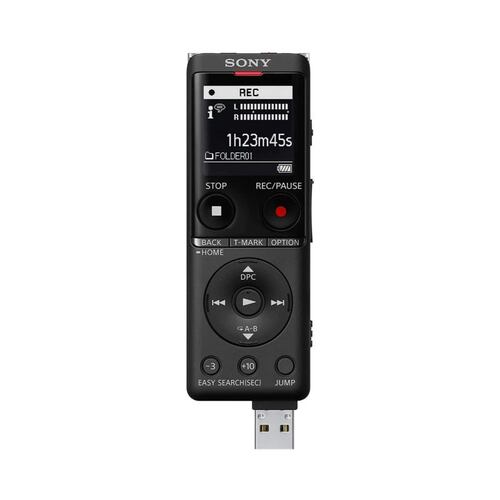 Grabadora Digital de Voz Sony ICD-UX570 color Negro mp3/lpcm/micro