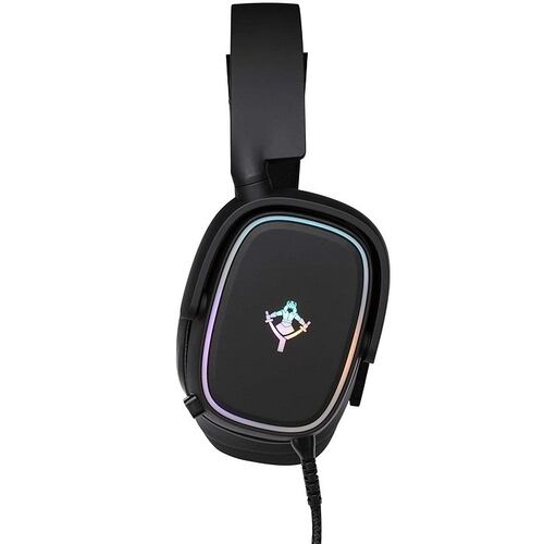 Diadema YeYian Proud Serie 3500 LED Micrófono Gaming Headset 3.5mm Negro YDG-33405.