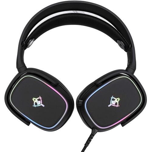 Diadema YeYian Proud Serie 3500 LED Micrófono Gaming Headset 3.5mm Negro YDG-33405.