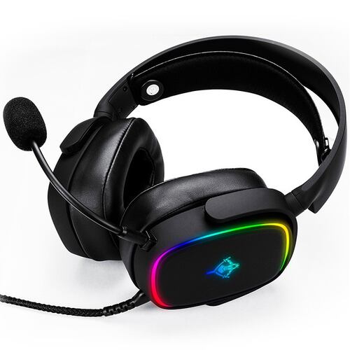 Diadema YeYian Proud Serie 3500 LED Micrófono Gaming Headset 3.5mm Negro YDG-33405.