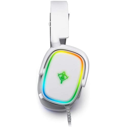 Diadema YeYian Proud Serie 3500 LED Microfono Gaming Headset 3.5mm Blanco YDG-33406.