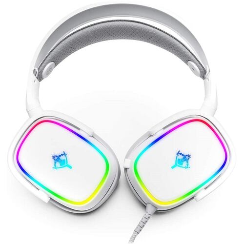 Diadema YeYian Proud Serie 3500 LED Microfono Gaming Headset 3.5mm Blanco YDG-33406.