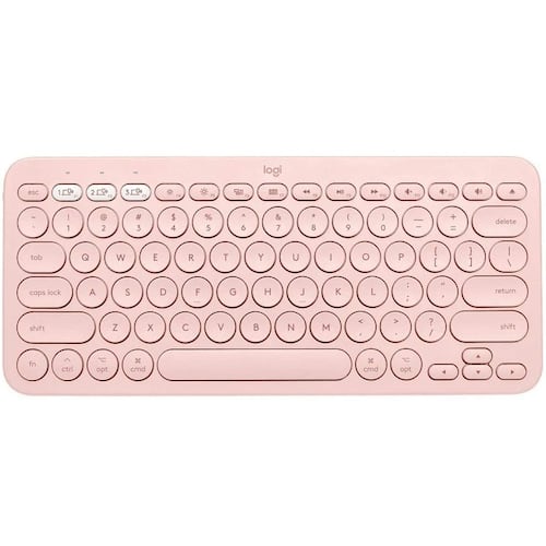 Teclado Logitech Bluetooth K380 Rosa 920-009594.