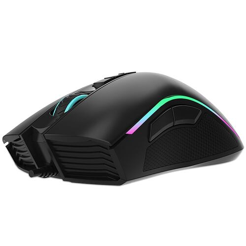 Mouse YeYian Gram 2000 RGB Alámbrico USB 6400DPI Negro YMG-24110N.