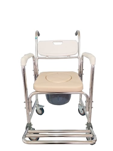 Silla Para Baño Discapacitados 3 En 1 Super Confort Silla Ducha, Comodo Y Silla De Traslado..