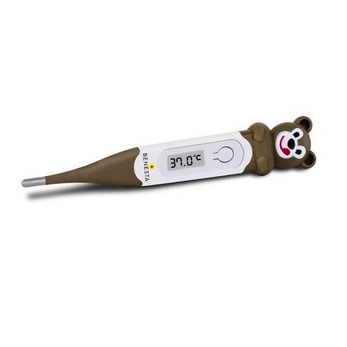 Termómetro Digital Pediátrico Infantil Benesta Oso Lcd