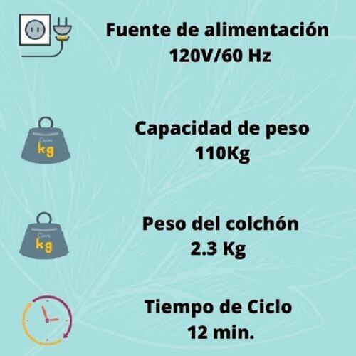 Colchon De Presion Alterna Antillagas Reactiv Antiescaras.