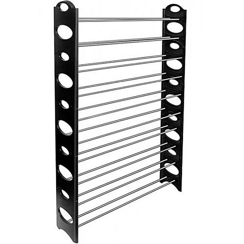Zapatera 30 Pares Organizador 10 Niveles Facil Armado Practico Rack Zapatos
