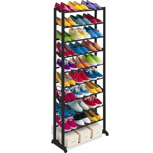 Zapatera 10 Niveles 30 Pares Zapatos Shoe Tower Organizador