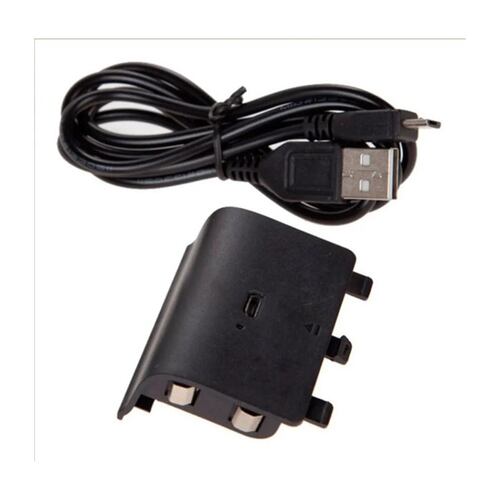  2 Baterías Recargables Carga Y Juega Para Xbox One Pila , Batería  2400 Mah  con cargador    