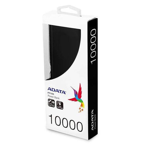 Power Bank ADATA 10000 mAh Negro.