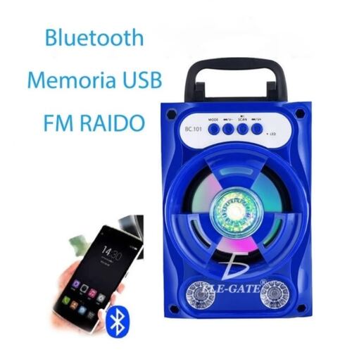 Bocina Portatil Bluetooth Recargable.