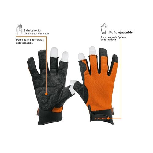 GUANTES PARA MECANICO -AUTOMOTRIZ ALTA SENSIBILIDAD UNITALLA TRUPER 