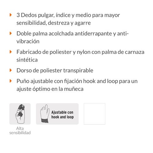 GUANTES PARA MECANICO -AUTOMOTRIZ ALTA SENSIBILIDAD UNITALLA TRUPER 