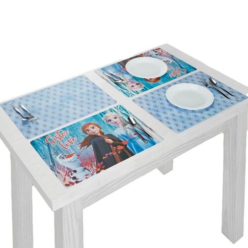 Mantel Frozen y Mantel Toy Story doble vista Betterware