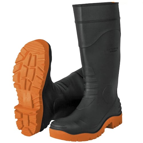 BOTAS PARA AGUA IMPERMEABLES INDUSTRIALES DE PVC NEGRAS  PARA LIMPIEZA-JARDINERIA -POLLERIA-CARNICERIA  TRUPER 