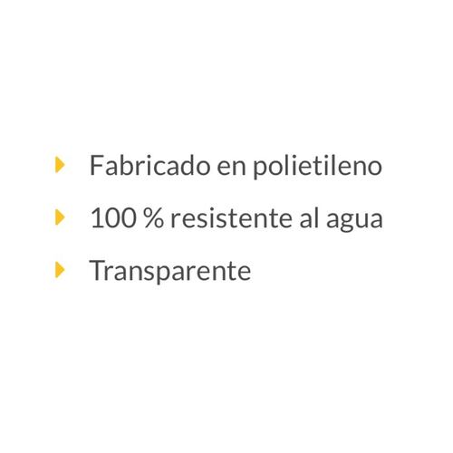 Impermeable Poncho Desechable Unitalla Con Capucha  incluye 10 piezas  Espesor 0.02mm Pretul 