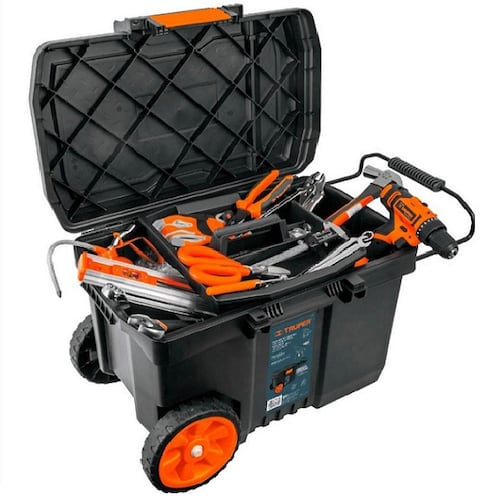 Caja Herramienta, Plástica,Organizadora  23" , Con Ruedas 10902