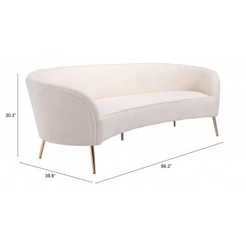 Sofa Luna Blanco - Kessa.