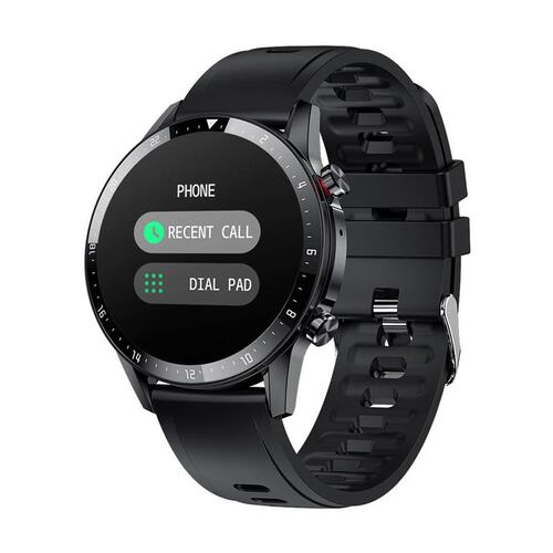 Sync Ray Watch SW24 Negro Bluetooth 5.0 Reloj Inteligente Multideportivo Atletismo Caminata Ciclismo Seguimiento a Ritmo Cardiaco Flujo Sanguineo Oxigenacion Notificaciones Push FB IG  Resistencia a salpicaduras IP67 .