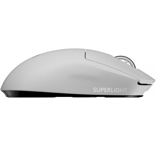 Mouse Logitech PRO X SUPERLIGHT USB Recargable Inalámbrico-Alámbrico Lightspeed 910-005941.