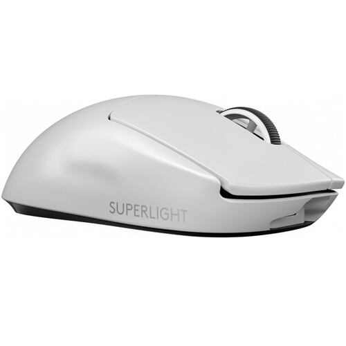 Mouse Logitech PRO X SUPERLIGHT USB Recargable Inalámbrico-Alámbrico Lightspeed 910-005941.
