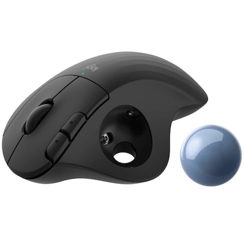 Mouse Logitech ERGO M575 Trackball Inalámbrico USB Y Bluetooth Optico 910-005869
