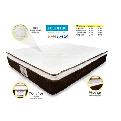 Colchon King Size Nap De Colchoneta.