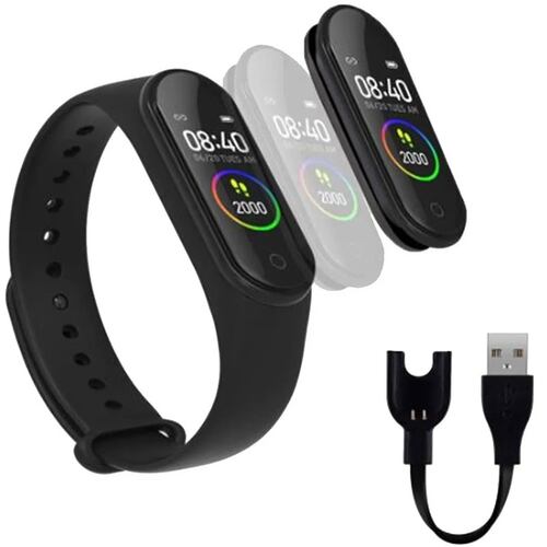 Smartwatch Smart band Reloj Inteligente M4 Deportivo Oximetro notificaciones  FRALUGIO.