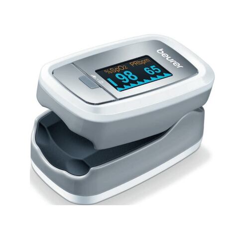 Oxímetro PO30 Beurer Pantalla Color Sp02 Frecuencia Cardiaca.