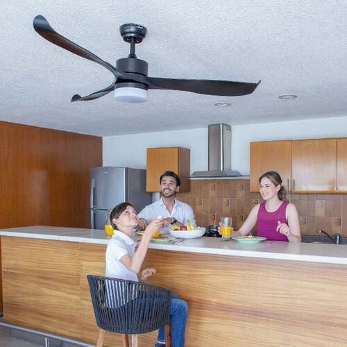 Masterfan Fenix 56" Ventilador de Techo WIFI Color Negro