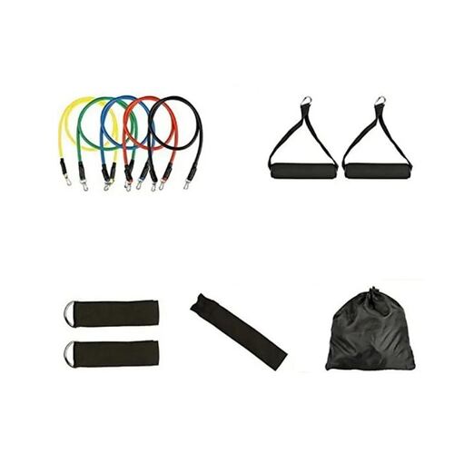 Bandas Elásticas De Resistencia Ejercicios Kit De 11 Piezas