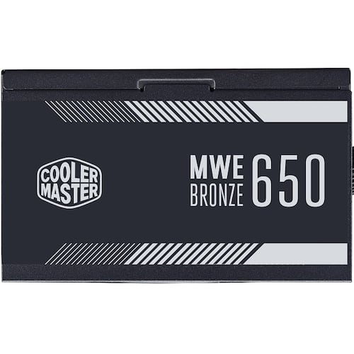 Fuente De Poder Cooler Master MWE 650 Bronze V2 650W 80 Plus MPE-6501-ACAAB-US.