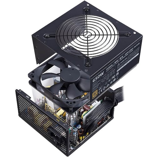 Fuente De Poder Cooler Master MWE 650 Bronze V2 650W 80 Plus MPE-6501-ACAAB-US.