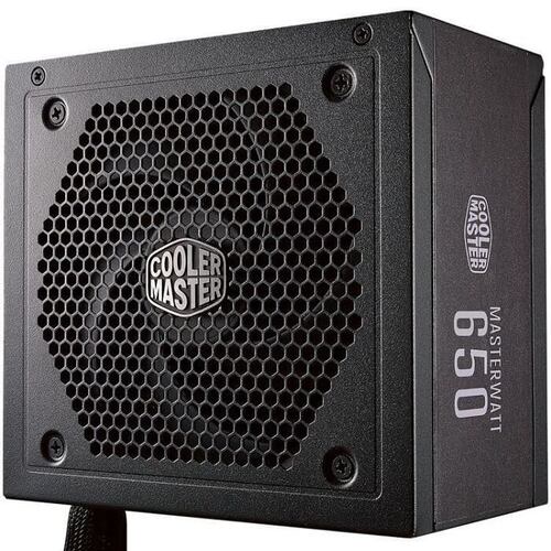 Fuente De Poder Cooler Master MasterWatt 650W Modular 80 Plus Bronze MPX-6501-AMAAB-U1.