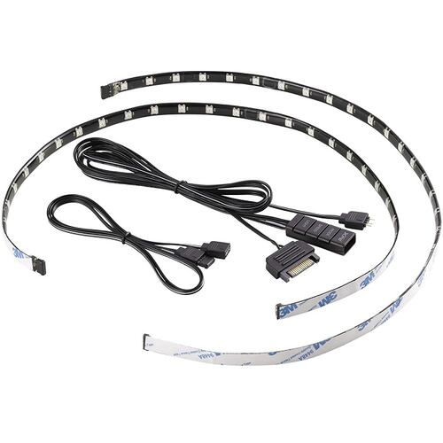 2 Tiras LED Adata XPG PRIME ARGB Controlador ARGBSTRIP-BKCWW.