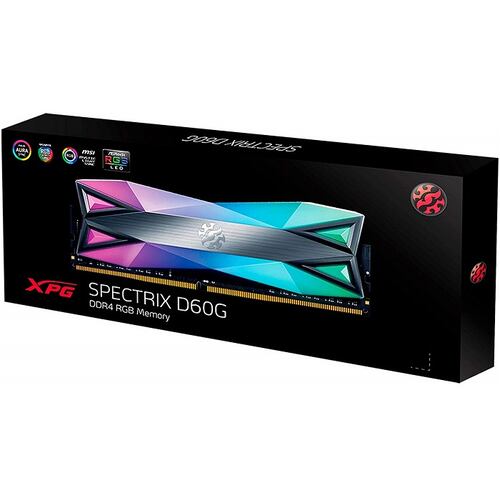 Memoria Ram DDR4 Adata XPG SPECTRIX D60G 3200MHz 8GB PC4-25600 AX4U32008G16A-ST60.